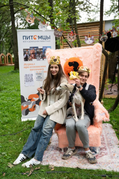 &laquo;Пушистый трон&raquo; стал одной из самых популярных фотозон на фестивале &laquo;Четыре лапы фест&raquo;