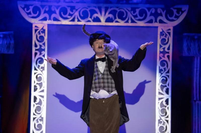 Три фронтовые кошки впервые на сцене Театра Куклачева &mdash; фоторепортаж