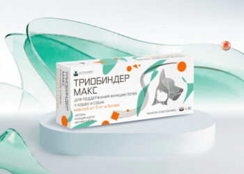 НИТА-ФАРМ» выпустила «Триобиндер Макс» — средство для поддержания почек у кошек и собак